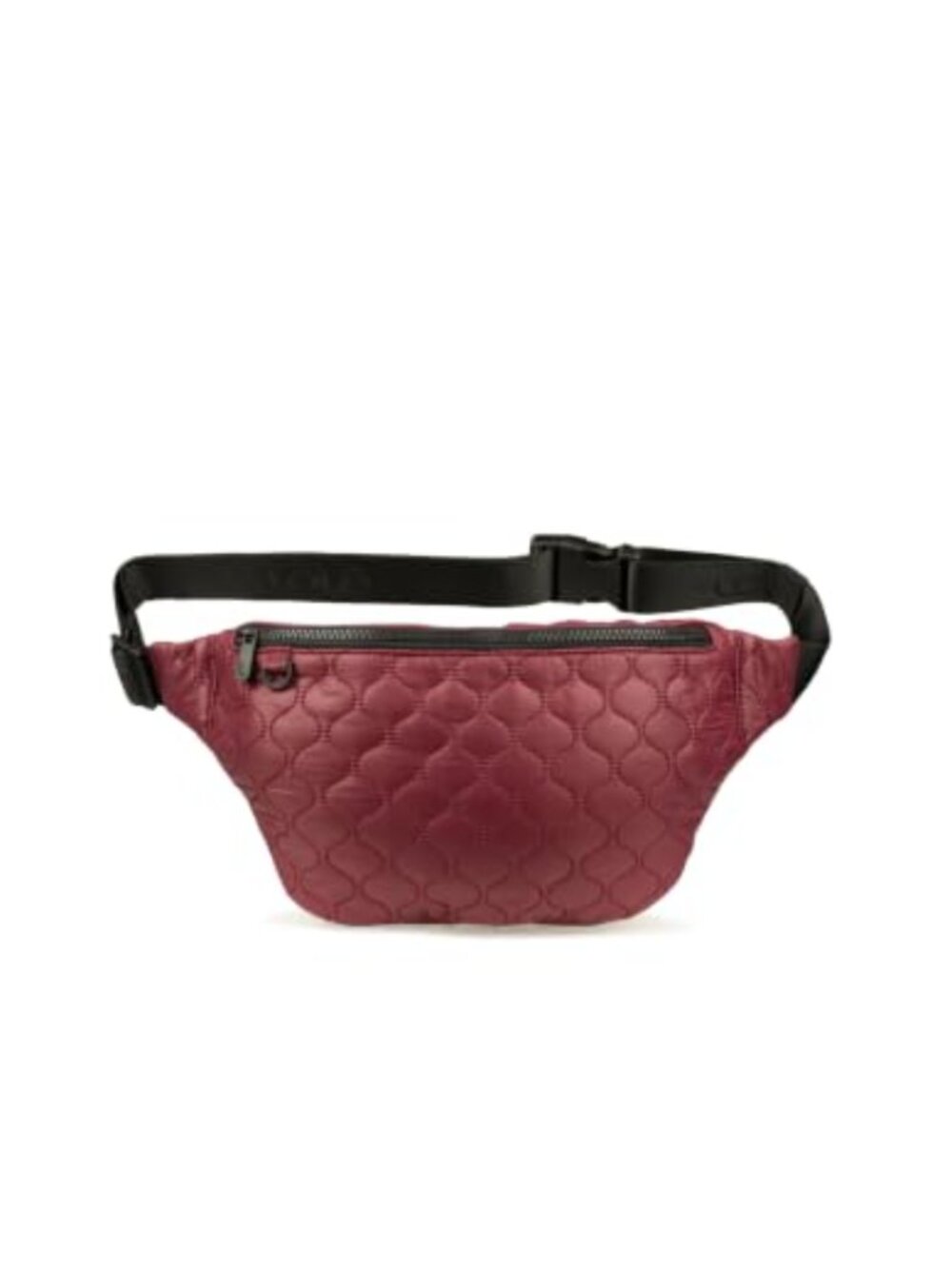 Quilted Belt Bag Recycled Nylon Crossbody Travel Waist Pack